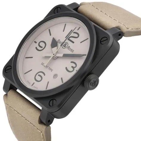 Bell & Ross BR 03-92 Ceramic BR 03-92 42mm Ceramic Champagne 1