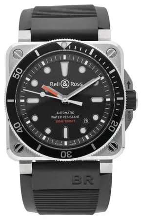 Bell & Ross BR 03 BR 03-92 42mm Stainless steel Black