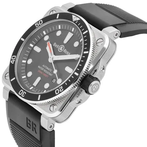 Bell & Ross BR 03 BR 03-92 42mm Stainless steel Black 1