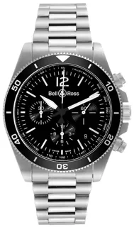 Bell & Ross BR V2-94 BRV294-BL-ST/SST 41mm Stainless steel Black