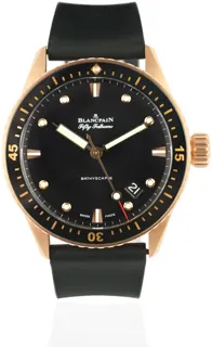 Blancpain Fifty Fathoms 5000-36S30-B52 A Rose gold Black