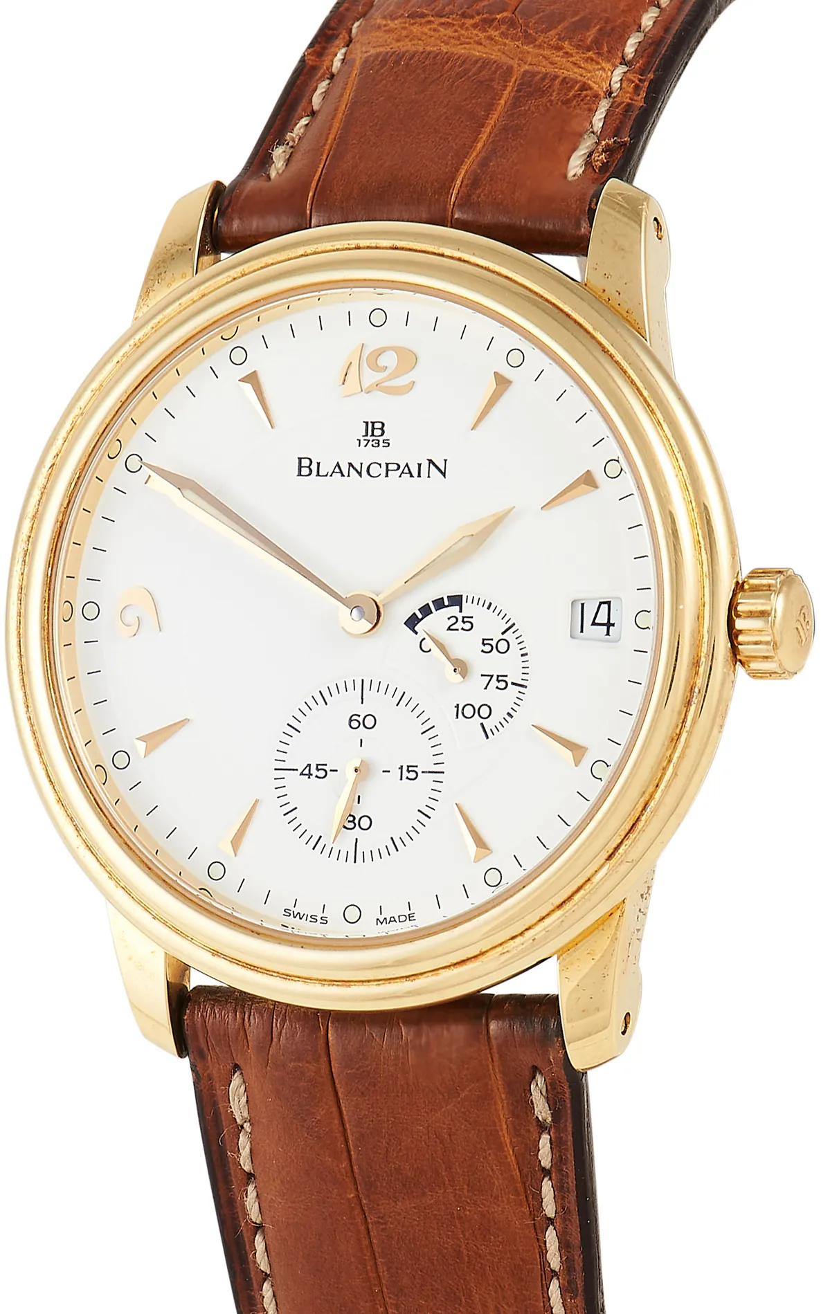 Blancpain Villeret Ultra-Slim 1106-1418-55b 41mm Yellow gold and 18k yellow gold White 1