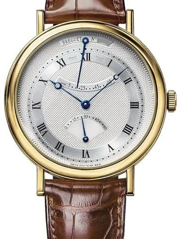 Breguet Classique 5207BA/12/9V6 39mm Yellow gold Silver