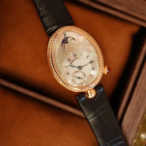 Breguet Reine de Naples 8908BR/5T/964/D00D3L 36.5mm Rose gold Mother-of-pearl 4