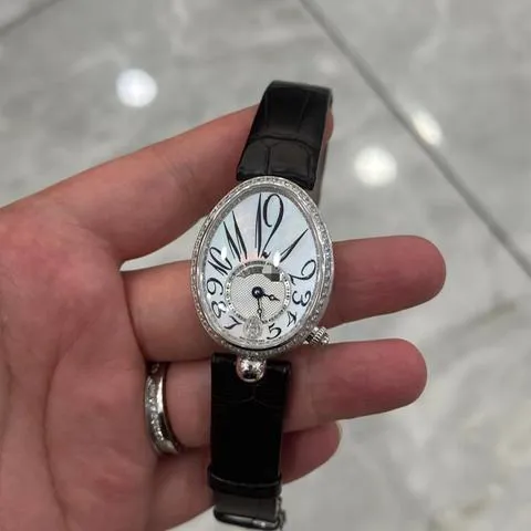 Breguet Reine de Naples 8918BB/58/964/D00D 36.5mm White gold White