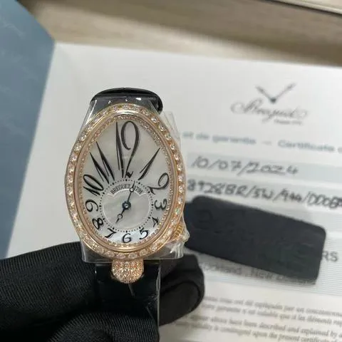 Breguet Reine de Naples 8928BR/5W/944/DD0D3L Rose gold Mother-of-pearl