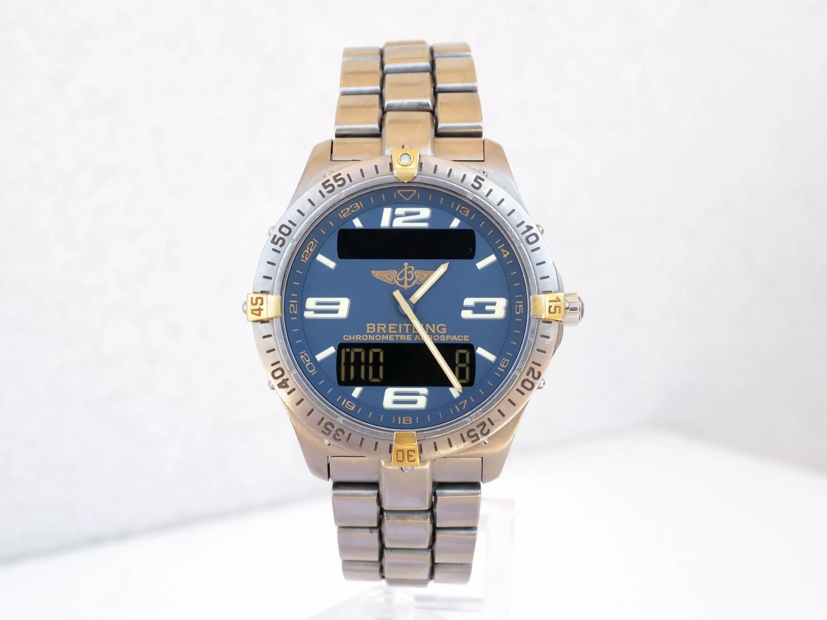 Breitling Aerospace F75362 40mm Titanium Blue