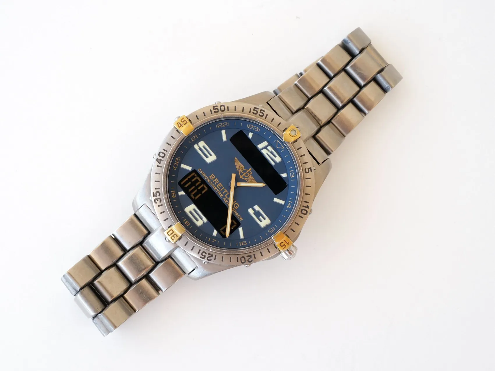 Breitling Aerospace F75362 40mm Titanium Blue 1