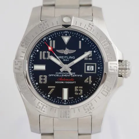 Breitling Avenger A17331 45mm Stainless steel Black