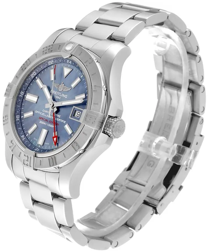 Breitling Avenger A3239011/C930/170A 43mm Stainless steel Blue 1