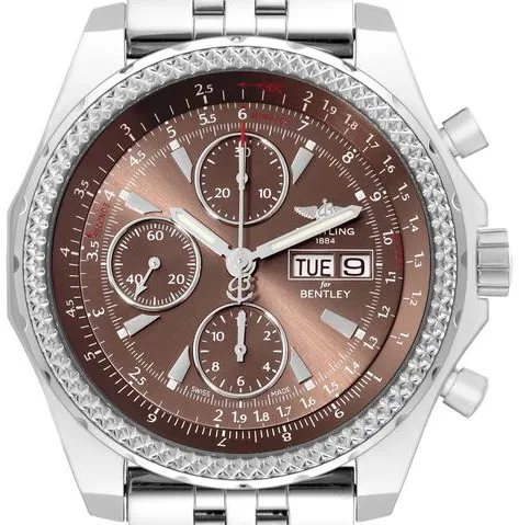 Breitling Bentley GT A1336224/Q614 45mm Stainless steel Brown