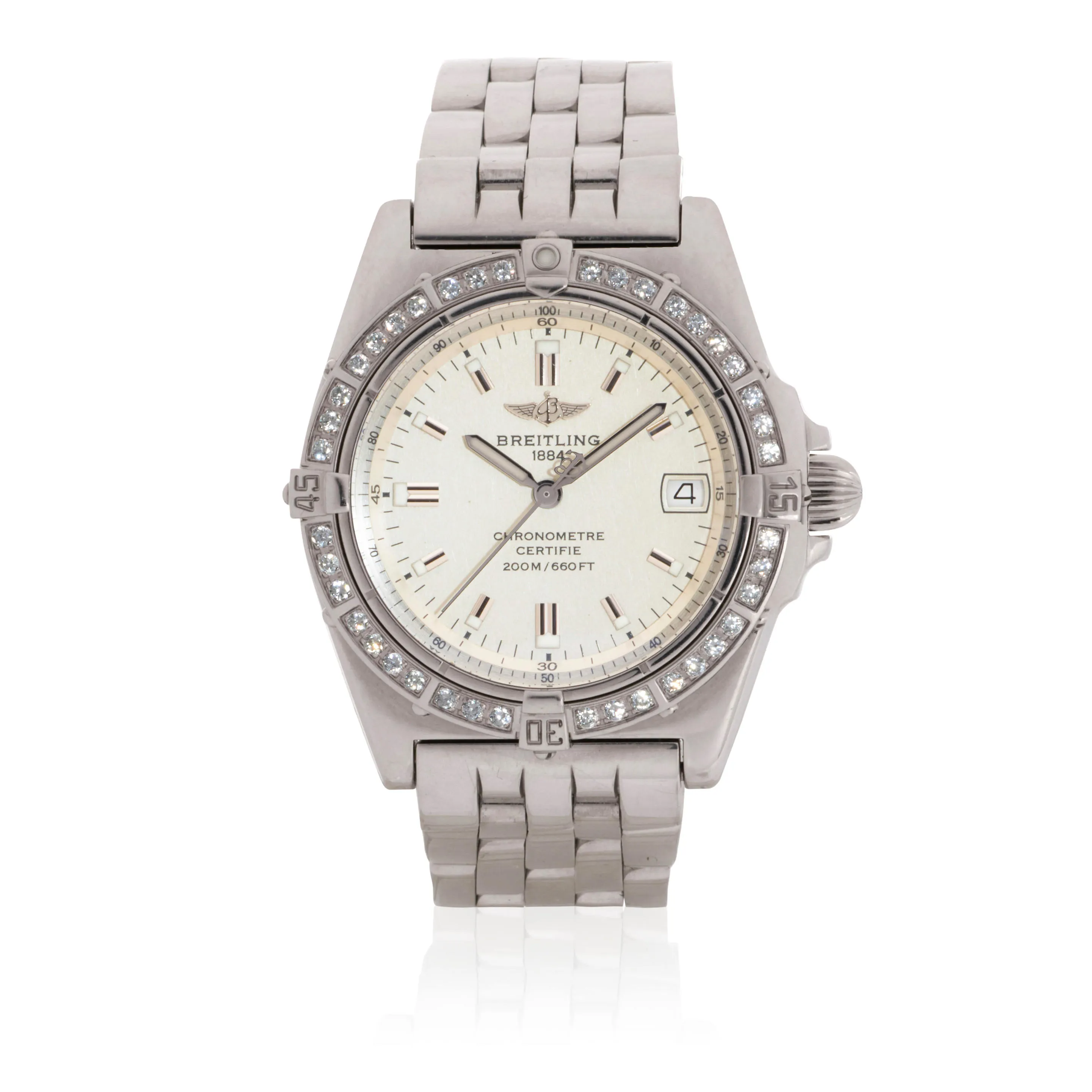 Breitling Callisto A77346 34mm Stainless steel Silver