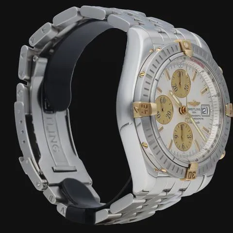 Breitling Chronomat B13356 44mm Yellow gold and Stainless steel White 5