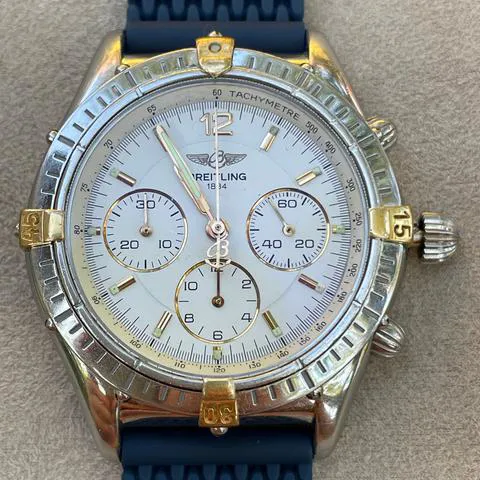 Breitling Cockpit B30011   /18KT GOLD 37mm Stainless steel White 15