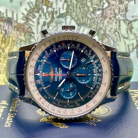 Breitling Navitimer AB0127211C1P1 46mm Stainless steel Blue