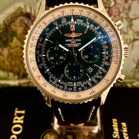 Breitling Navitimer AB0127211C1P1 46mm Stainless steel Blue 8