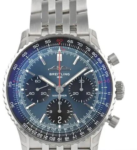 Breitling Navitimer AB0139241C1A1 41mm Stainless steel Blue 1