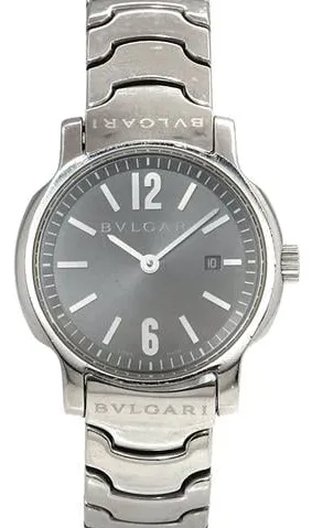 Bulgari Solotempo ST29C5SSD 29mm Stainless steel Gray