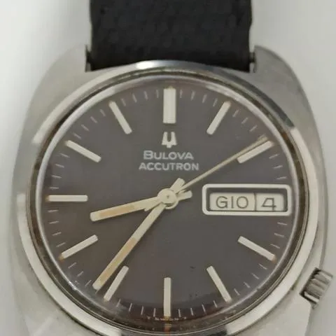 Bulova Accutron 34mm Stainless steel Black 4