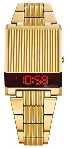 Bulova Archive 97C110 38mm Stainless steel Red