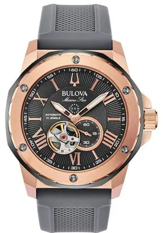 Bulova Marine Star 98A228 Stainless steel Gray