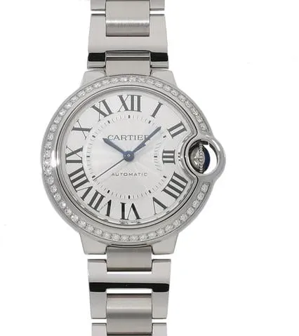 Cartier Ballon Bleu 33mm W4BB0016 33mm Stainless steel Silver