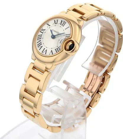 Cartier Ballon Bleu W69001Z2 28mm Yellow gold Silver 1