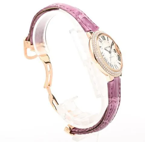 Cartier Ballon Bleu WE902066 33mm Rose gold White 2