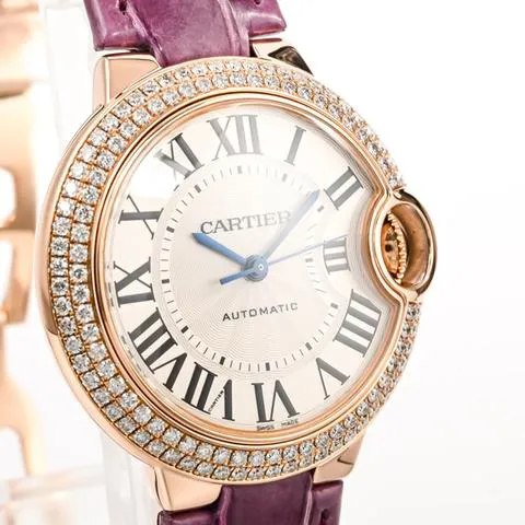 Cartier Ballon Bleu WE902066 33mm Rose gold White 3