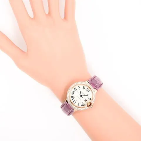 Cartier Ballon Bleu WE902066 33mm Rose gold White 6