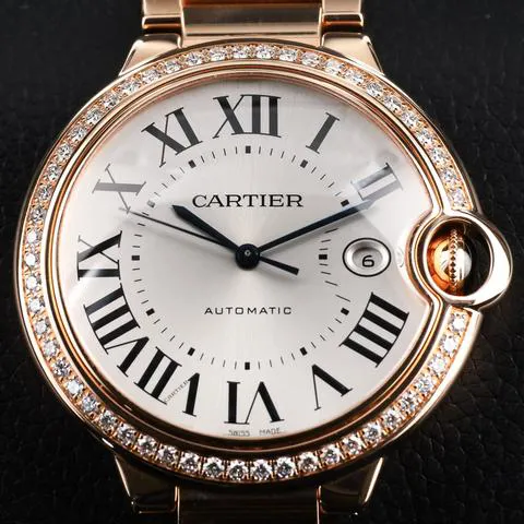 Cartier Ballon Bleu WJBB0038 Rose gold Silver 2