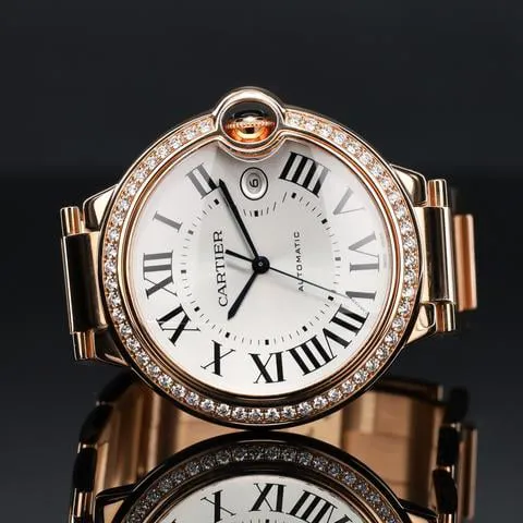 Cartier Ballon Bleu WJBB0038 Rose gold Silver 3