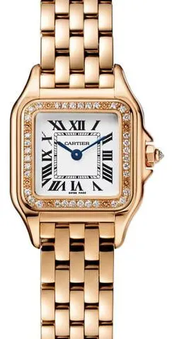 Cartier Panthère WJPN0008 22mm Rose gold Silver