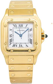 Cartier Santos 2960 W25014B9 18k yellow gold White