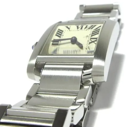 Cartier Tank Française W51008Q3 25mm Silver 10