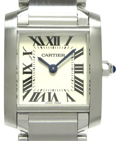 Cartier Tank Française W51008Q3 25mm Silver 12