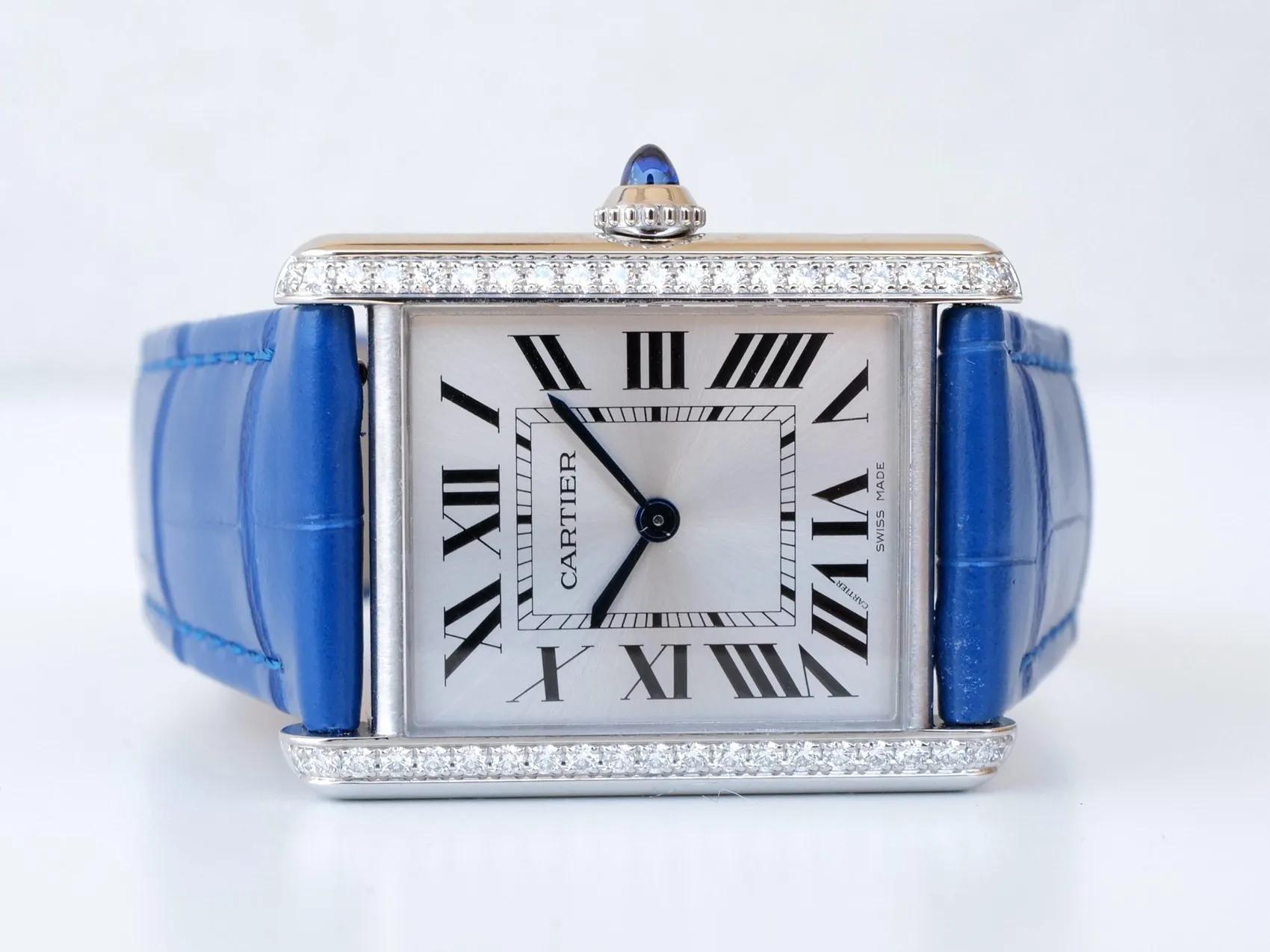 Cartier Tank Must W4TA0017 34mm Stainless steel Silver 2