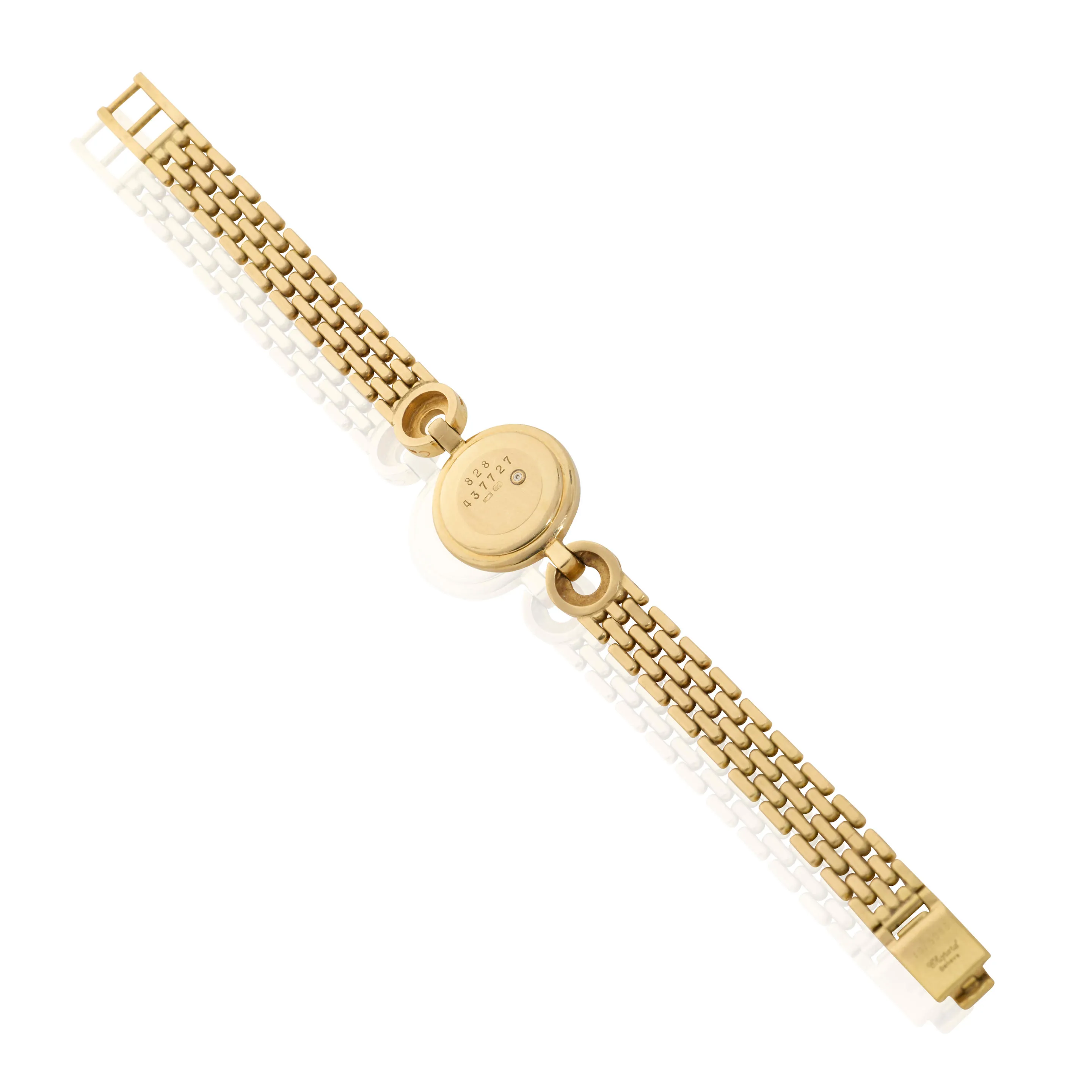 Chopard 828 18mm 18k yellow gold Silver 1