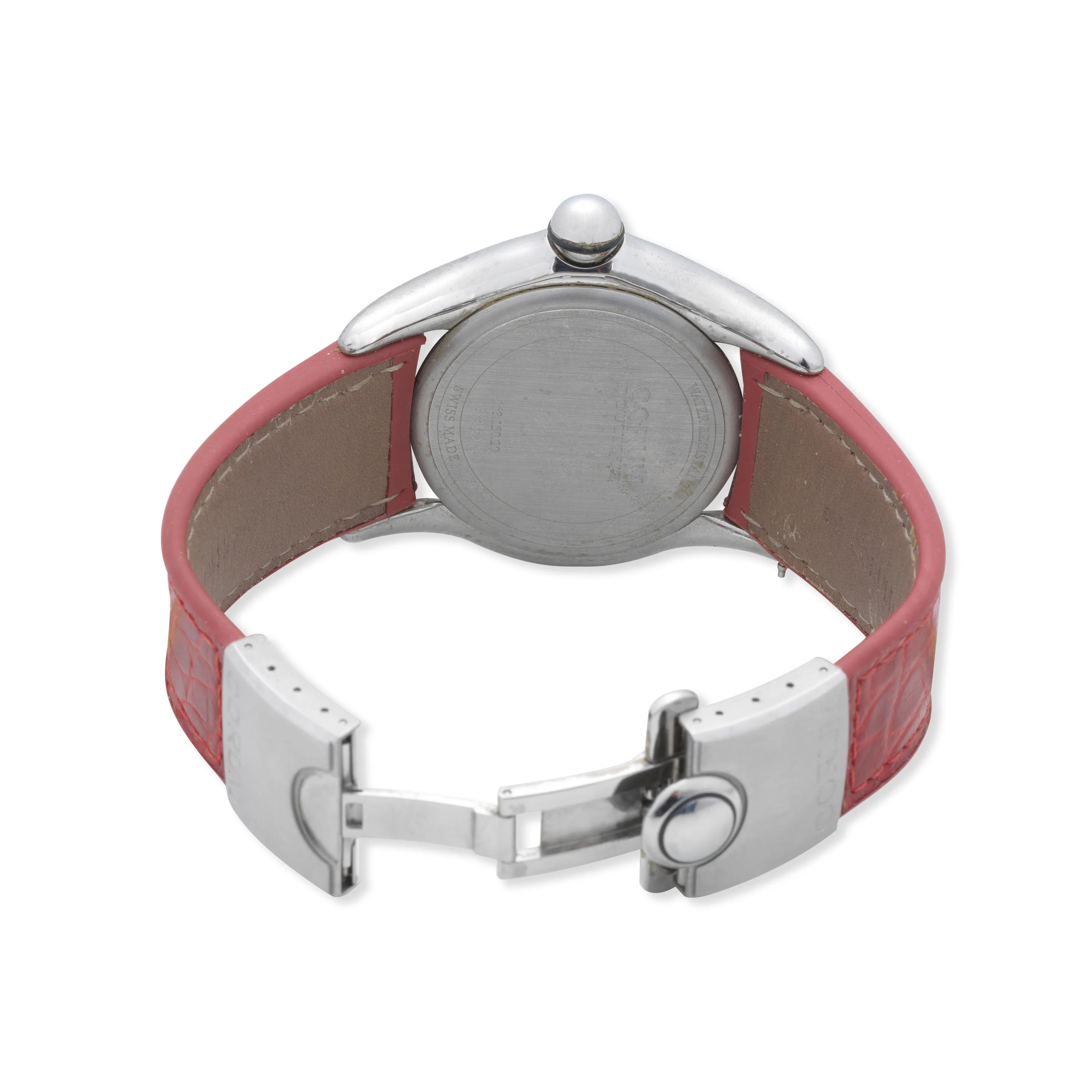 Corum Bubble 163.150.20 44mm Stainless steel Red and White 1