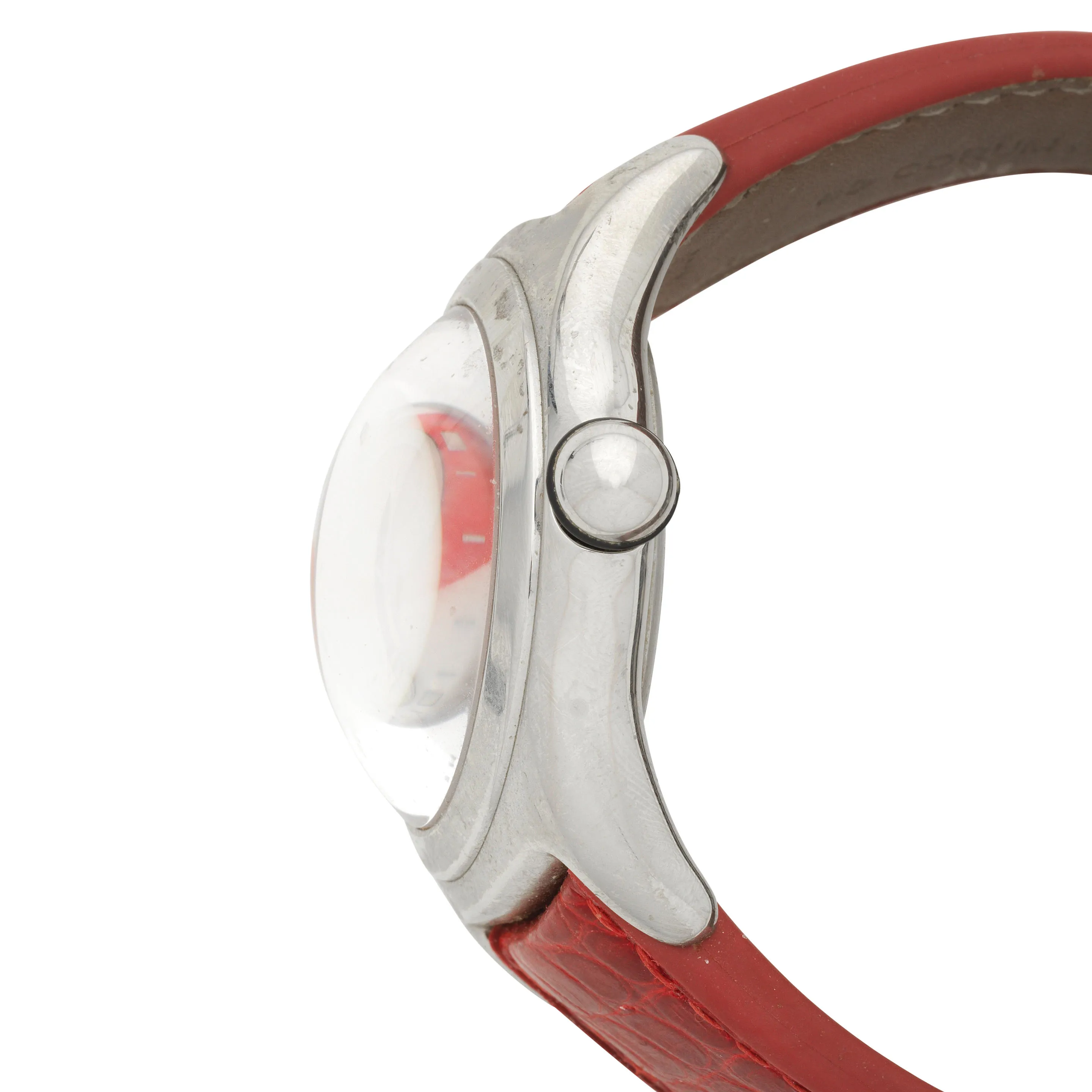 Corum Bubble 163.150.20 44mm Stainless steel Red and White 2