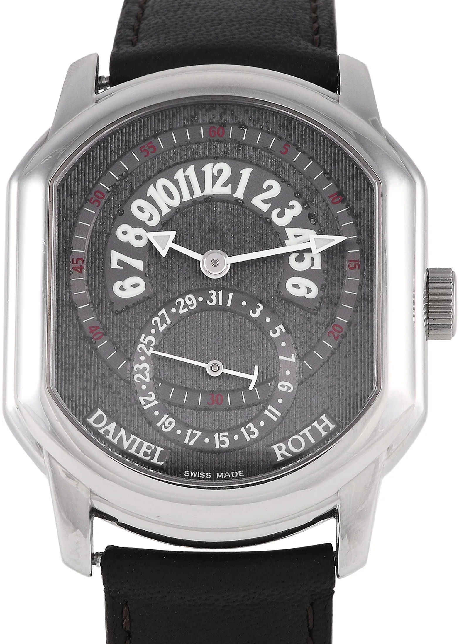 Daniel Roth Premier Retrograde 807.L.10 41mm Stainless steel Black