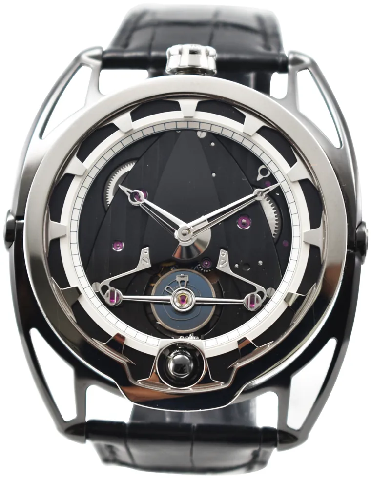 De Bethune DB28 DB28TIS8NLE 45mm Titanium Black