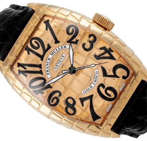 Franck Muller 9880SC 43mm Yellow gold Gold