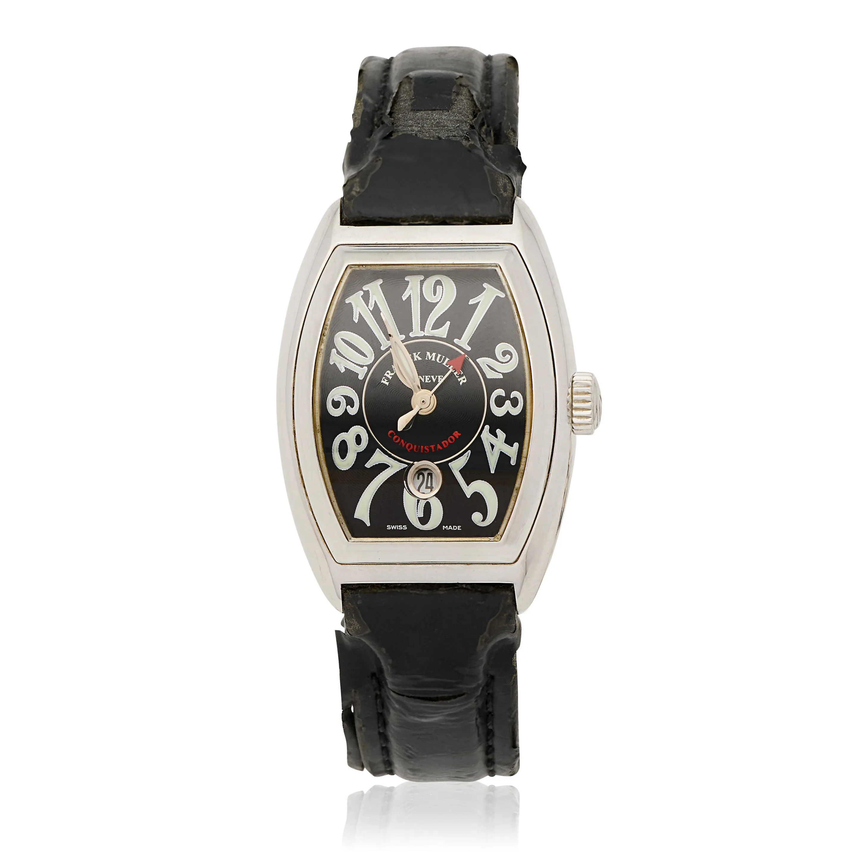 Franck Muller Conquistador 8001 L SC Stainless steel Black