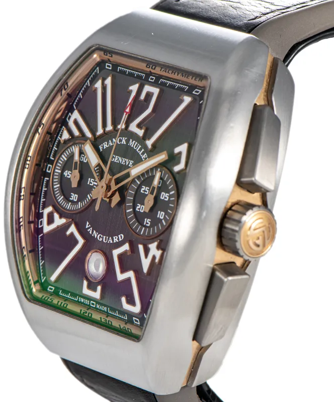 Franck Muller Vanguard V45CCDT 44mm Rose gold Gray 1