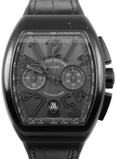 Franck Muller Vanguard V 45 CC DT TT NR BR Titanium Black