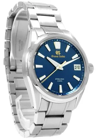 Grand Seiko Spring Drive SLGA007 40mm Stainless steel Blue 2