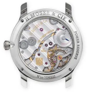 H. Moser & Cie. MAYU, 325.503-10, 39mm Palladium Gray 6