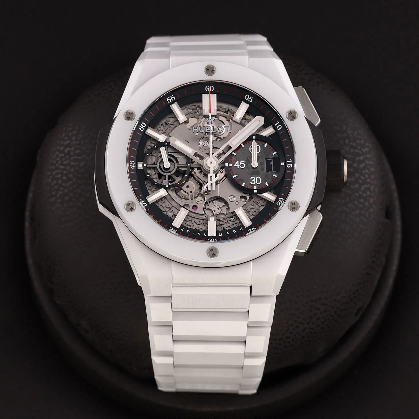 Hublot Big Bang Unico 451.HX.1123.HX 42mm White ceramic Skeleton