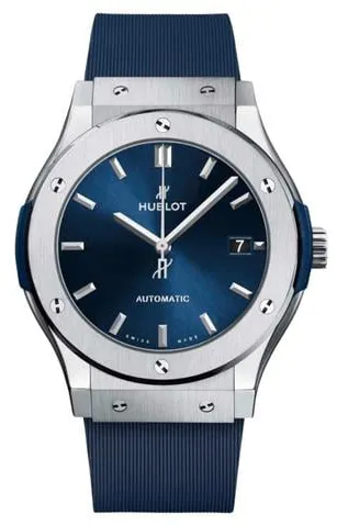 Hublot Classic Fusion 511.NX.7170.RX 45mm Titanium Blue